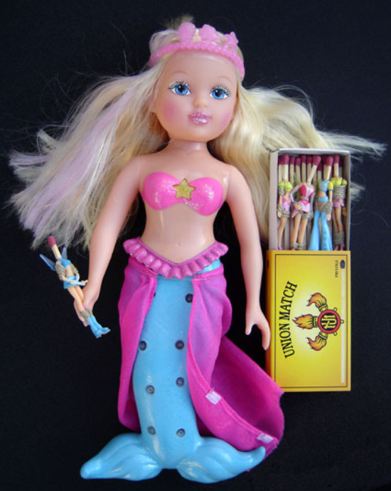 Little Matchgirl. Jouets,allumettes