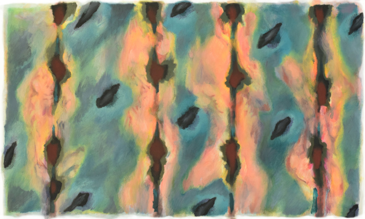 quatre éléments anatomiques dans un décors botanique